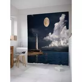 Шторка-занавеска для ванной JOYARTY