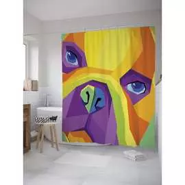 Шторка-занавеска для ванной JOYARTY