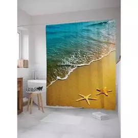 Шторка-занавеска для ванной JOYARTY