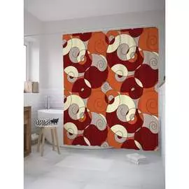 Шторка-занавеска для ванной JOYARTY