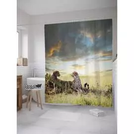 Шторка-занавеска для ванной JOYARTY