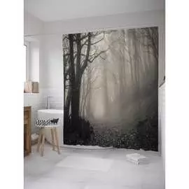 Шторка-занавеска для ванной JOYARTY