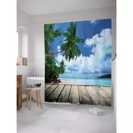 Шторка-занавеска для ванной JOYARTY