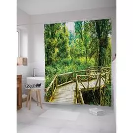 Шторка-занавеска для ванной JOYARTY