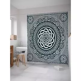 Шторка-занавеска для ванной JOYARTY