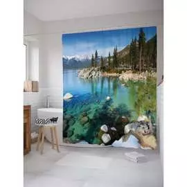 Шторка-занавеска для ванной JOYARTY