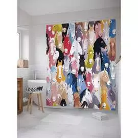 Шторка-занавеска для ванной JOYARTY