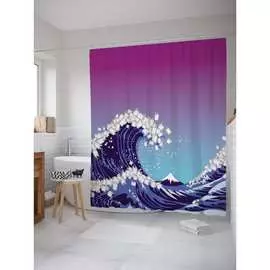 Шторка-занавеска для ванной JOYARTY