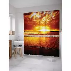 Шторка-занавеска для ванной JOYARTY