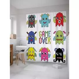 Шторка-занавеска для ванной JOYARTY