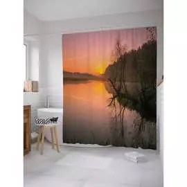 Шторка-занавеска для ванной JOYARTY