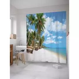 Шторка-занавеска для ванной JOYARTY