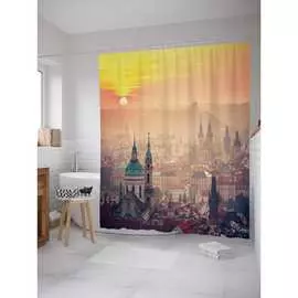 Шторка-занавеска для ванной JOYARTY