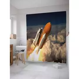 Шторка-занавеска для ванной JOYARTY