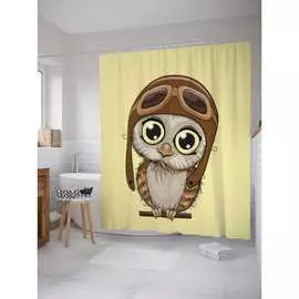 Шторка-занавеска для ванной JOYARTY