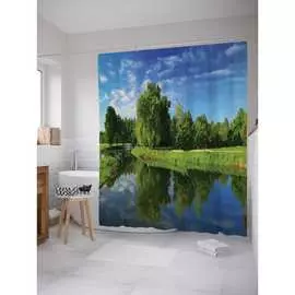 Шторка-занавеска для ванной JOYARTY