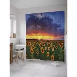 Шторка-занавеска для ванной JOYARTY