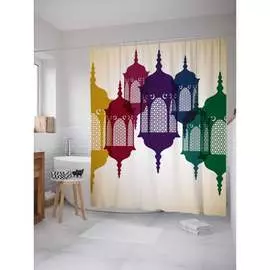 Шторка-занавеска для ванной JOYARTY