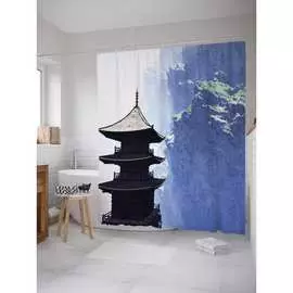 Шторка-занавеска для ванной JOYARTY