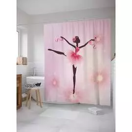 Шторка-занавеска для ванной JOYARTY