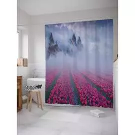 Шторка-занавеска для ванной JOYARTY