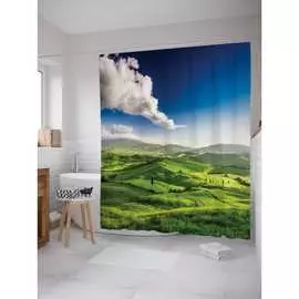 Шторка-занавеска для ванной JOYARTY