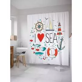 Шторка-занавеска для ванной JOYARTY