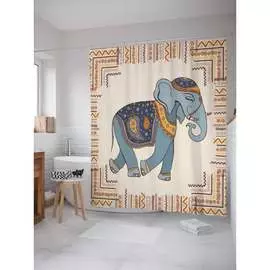 Шторка-занавеска для ванной JOYARTY