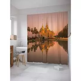 Шторка-занавеска для ванной JOYARTY