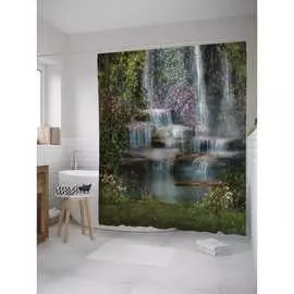 Шторка-занавеска для ванной JOYARTY