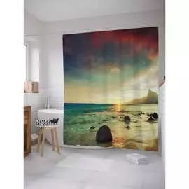 Шторка-занавеска для ванной JOYARTY