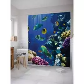 Шторка-занавеска для ванной JOYARTY