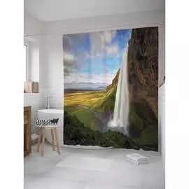 Шторка-занавеска для ванной JOYARTY