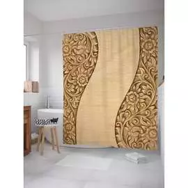 Шторка-занавеска для ванной JOYARTY