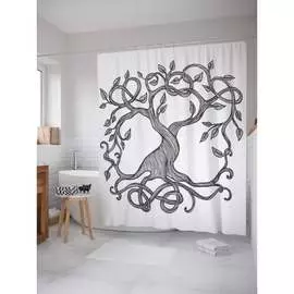 Шторка-занавеска для ванной JOYARTY