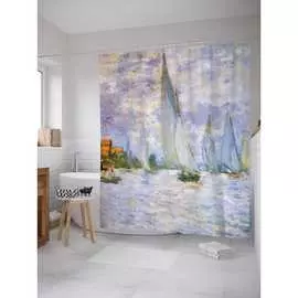 Шторка-занавеска для ванной JOYARTY