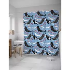 Шторка-занавеска для ванной JOYARTY