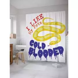 Шторка-занавеска для ванной JOYARTY