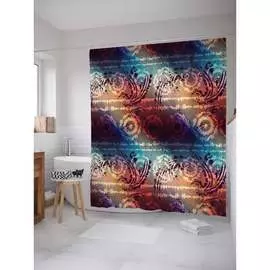 Шторка-занавеска для ванной JOYARTY