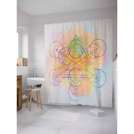 Шторка-занавеска для ванной JOYARTY