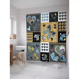 Шторка-занавеска для ванной JOYARTY