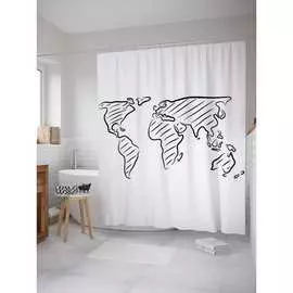 Шторка-занавеска для ванной JOYARTY