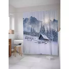 Шторка-занавеска для ванной JOYARTY