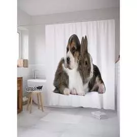 Шторка-занавеска для ванной JOYARTY