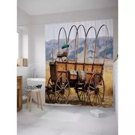 Шторка-занавеска для ванной JOYARTY