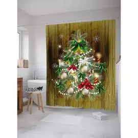 Шторка-занавеска для ванной JOYARTY