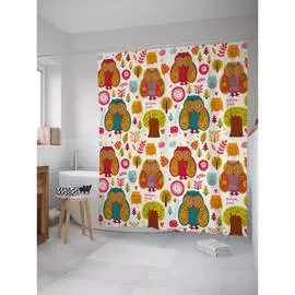 Шторка-занавеска для ванной JOYARTY