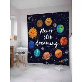 Шторка-занавеска для ванной JOYARTY