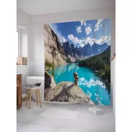 Шторка-занавеска для ванной JOYARTY