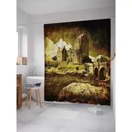 Шторка-занавеска для ванной JOYARTY